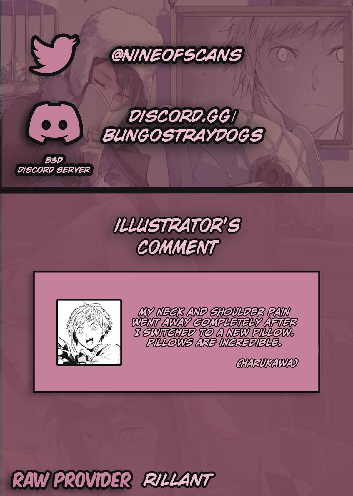 Bungou Stray Dogs, Chapter 124.5 image 01